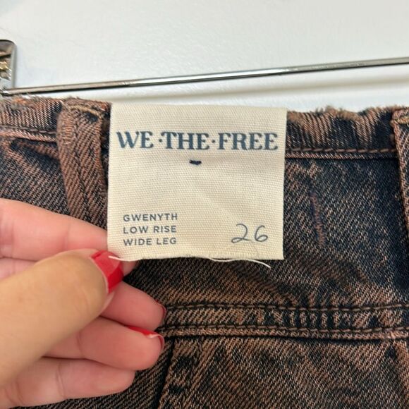 SOLD ON DEPOP Free People We The Free Gwyneth Jeans Size 26 NWT - Picture 8 of 11